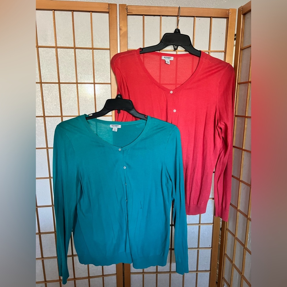 BUNDLED DEAL!!! Two Old Navy cardigans.